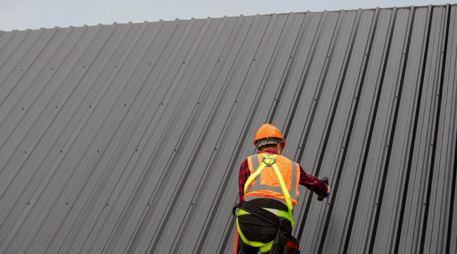 Professional metal roof installation services in Etta, MS